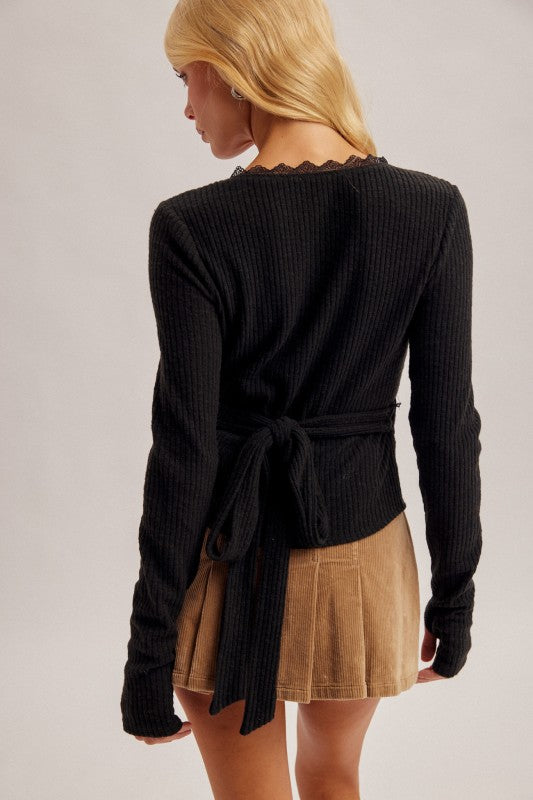 On Pointe Wrap Top