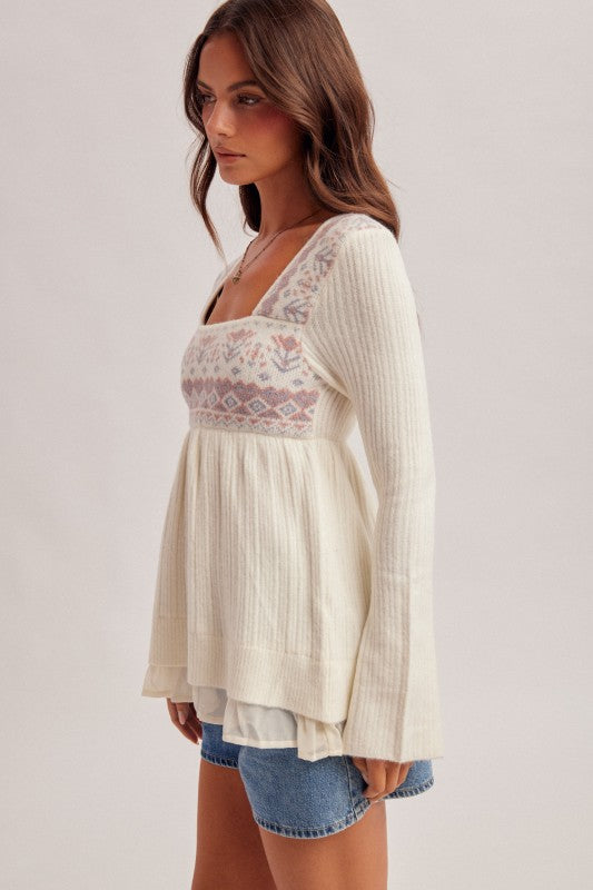 Fair and Square Sweater