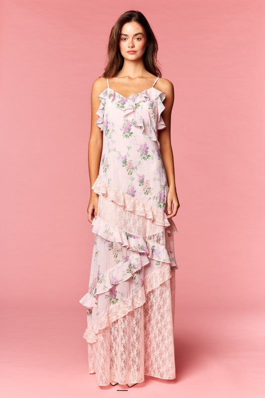 Ruffle Up Buttercup Maxi