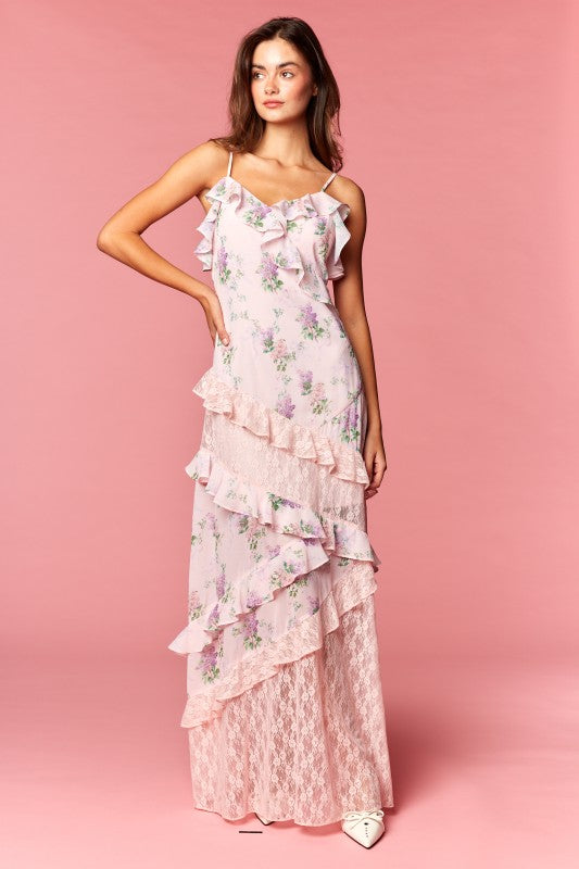 Ruffle Up Buttercup Maxi