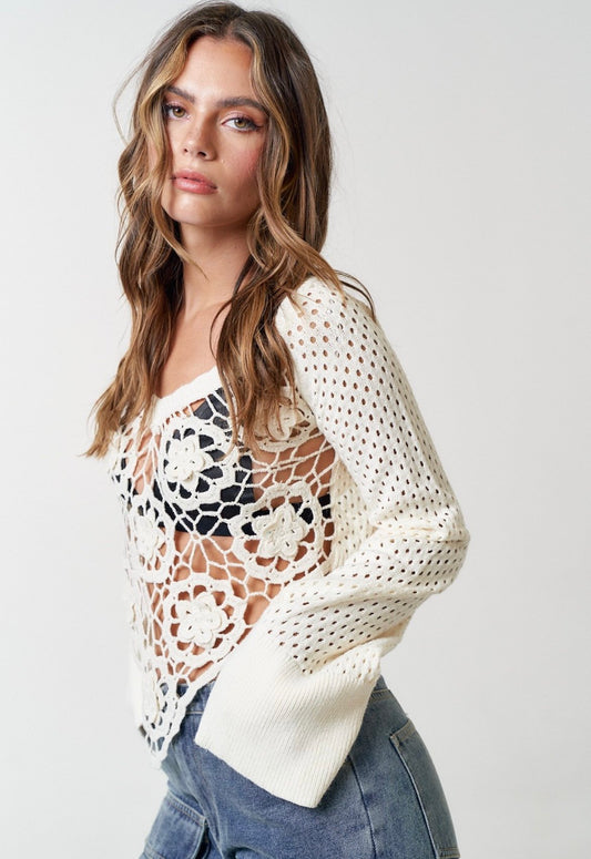Crissy Crochet Top