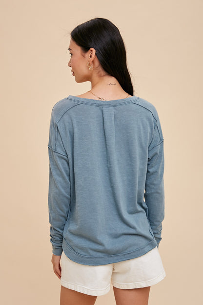 Out of the Blue Henley