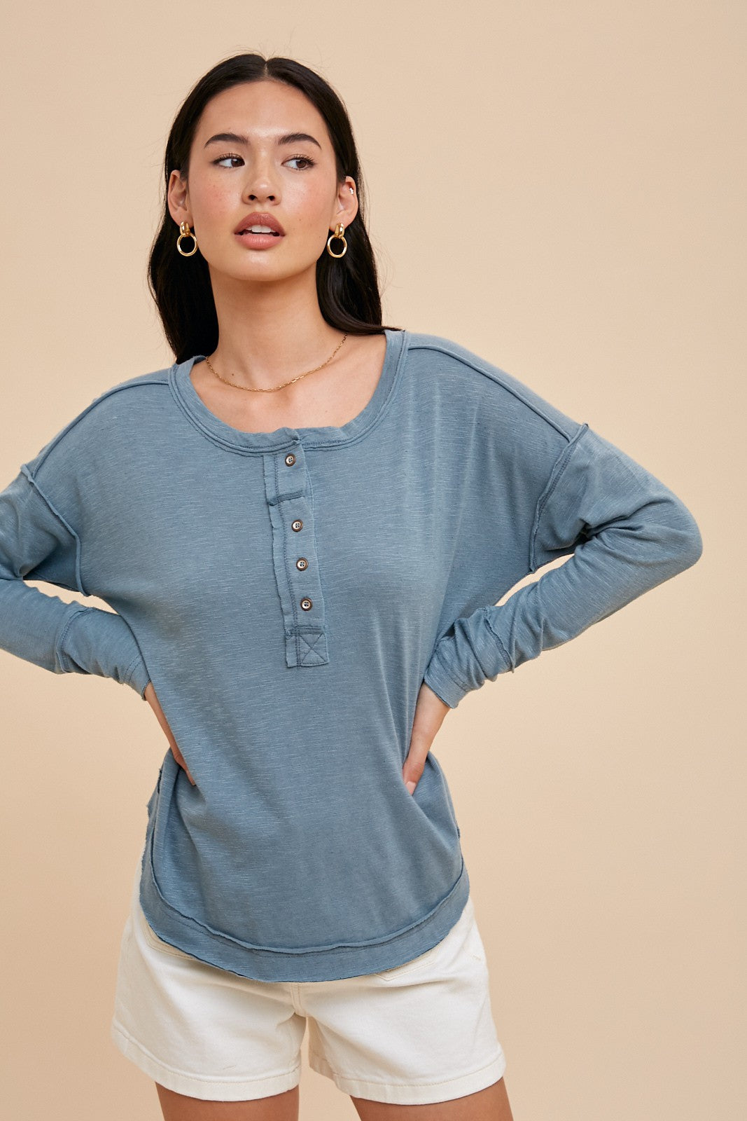 Out of the Blue Henley