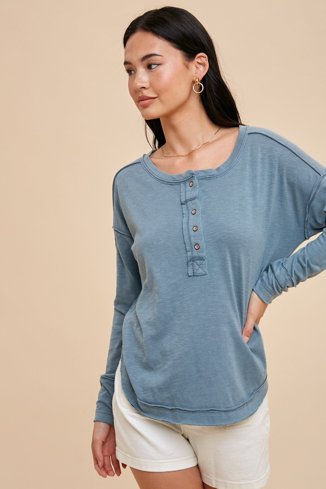 Out of the Blue Henley