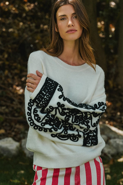 Swirly Girly Sweater
