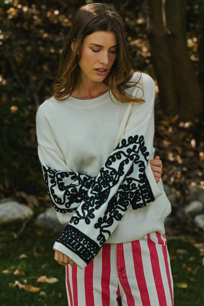 Swirly Girly Sweater